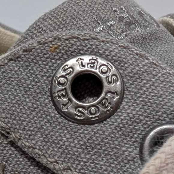 Täos Footwear Star STA-12844 Casual Sneakers in Grey Wash Canvas - Picture 10 of 16